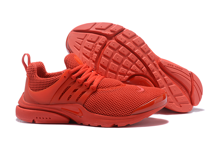 New Nike Air Presto 1 All Red Shoes - Click Image to Close